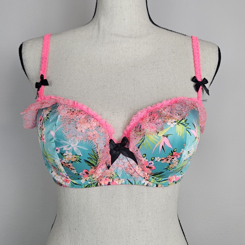 Victoria's Secret Vintage Very Sexy Hawaiian Tropical Fantasy Bra